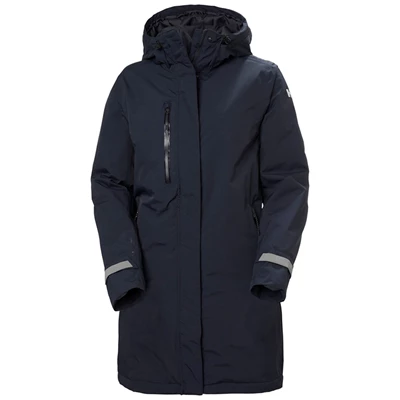 Dámské Bundy Do Deště Helly Hansen W Adore Insulated Tmavě Blankyt | IGBXV-8630