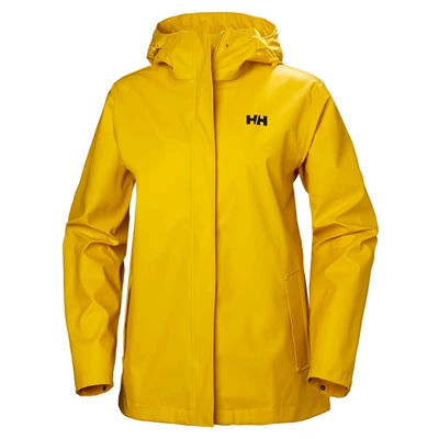 Dámské Bundy Do Deště Helly Hansen W Moss Hnědé / Žluté | RPHDJ-5217