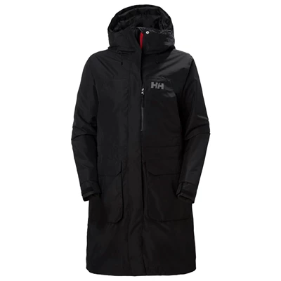 Dámské Bundy Do Deště Helly Hansen W Rigging Černé | LCOXD-5039