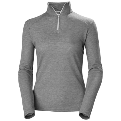 Dámské Košile Helly Hansen W Siren 1/2 Zip Up Pullover Šedé | OTHNW-5189