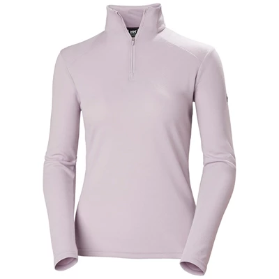 Dámské Košile Helly Hansen W Siren 1/2 Zip Up Pullover Šedé / Fialové | QYGIP-4068