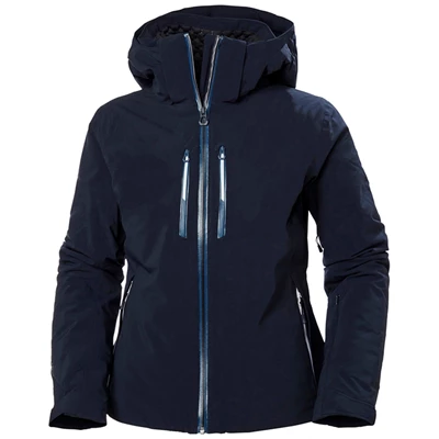 Dámské Lyžařské Bundy Helly Hansen W Alphelia Lifaloft Insulated Tmavě Blankyt | HBMKV-1693