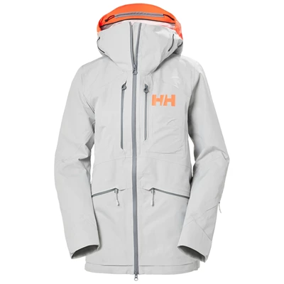 Dámské Lyžařské Bundy Helly Hansen W Elevation Infinity Jkt Šedé | PVKUN-9823