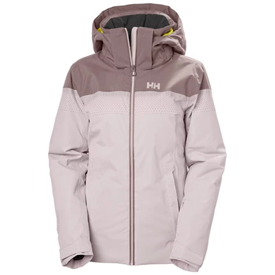 Dámské Lyžařské Bundy Helly Hansen W Motionista Lifaloft Insulated Šedé | EXZUA-5268