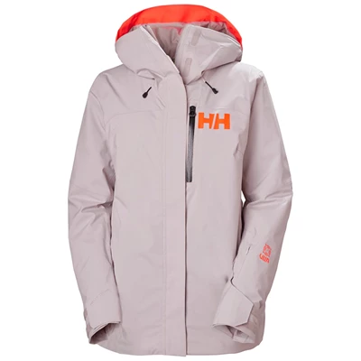 Dámské Lyžařské Bundy Helly Hansen W Powshot Šedé | SHDTM-3527