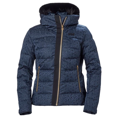 Dámské Lyžařské Bundy Helly Hansen W Valdisere Puffy Tmavě Blankyt | UEVOS-4126