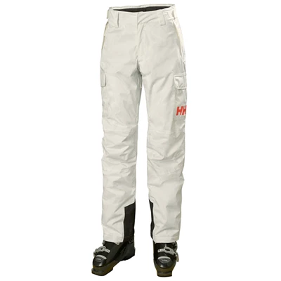 Dámské Lyžařské Kalhoty Helly Hansen W Switch Cargo Insulated Bílé | AEVPJ-0251