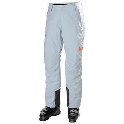 Dámské Lyžařské Kalhoty Helly Hansen W Switch Cargo Insulated Šedé / Blankyt | YEUVR-0964