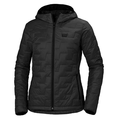 Dámské Mezivrstvy Helly Hansen W Lifaloft Insulated S Kapucí Černé | LXWMI-7436