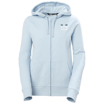 Dámské Mikiny Helly Hansen W Nord Graphic Fzhooded Šedé | FCVHY-4761