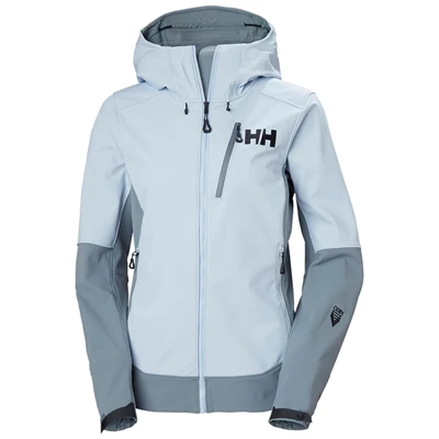 Dámské Turistické Bundy Helly Hansen W Odin Mountain Soft Šedé / Blankyt | MDNIT-3920