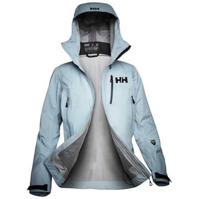 Dámské Turistické Bundy Helly Hansen W Odin 9 Worlds 2.0 Šedé / Blankyt | XWCYV-3240