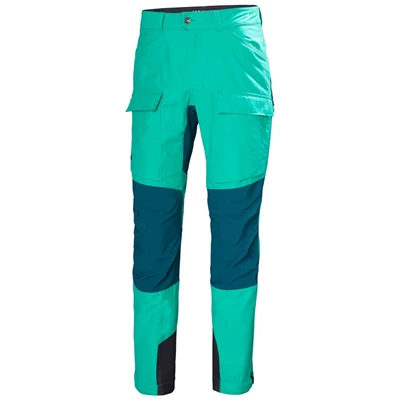 Dámské Turistické Kalhoty Helly Hansen W Veir Tur Peacock | YCMBV-7598