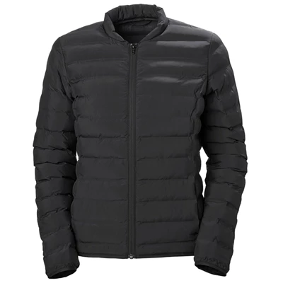 Dámské Zateplené Bundy Helly Hansen W Mono Materiál Černé | WTSQU-7238