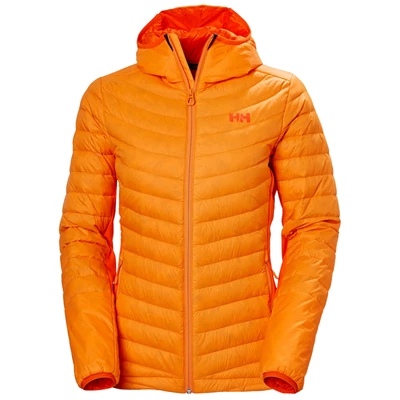 Dámské Zateplené Bundy Helly Hansen W Verglas S Kapucí Hybrid Oranžové | GVIPD-5086