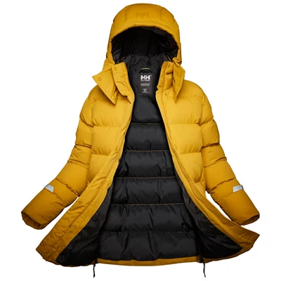 Dámské Zimní Bundy Helly Hansen W Aspire Puffy Hnědé / Šedé | CFVKQ-0785