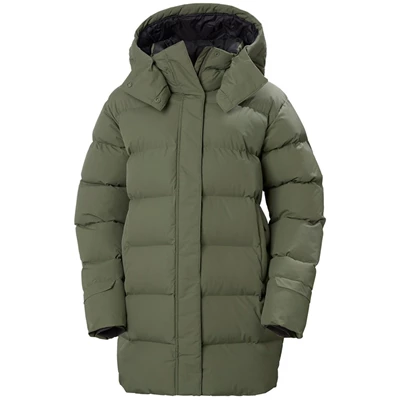 Dámské Zimní Bundy Helly Hansen W Aspire Puffy Zelene | FYLJU-4736