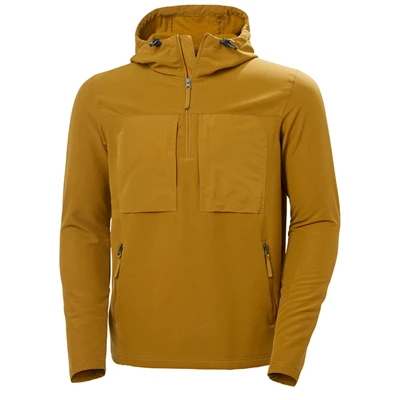 Pánské Fleece Bundy Helly Hansen Valdres Shield Pullover Hnědé | MQPHG-2430