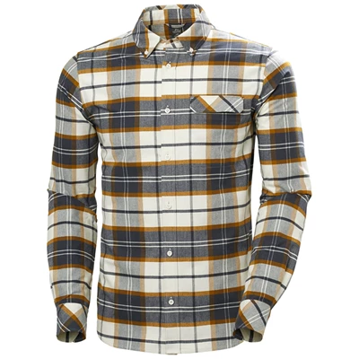 Pánské Košile Helly Hansen Classic Check Ls Tmavě Zelene | XPGFV-4568