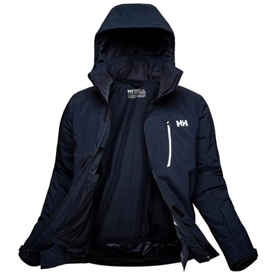 Pánské Lyžařské Bundy Helly Hansen Bonanza Mono Materiál Tmavě Blankyt | MEHQJ-3104