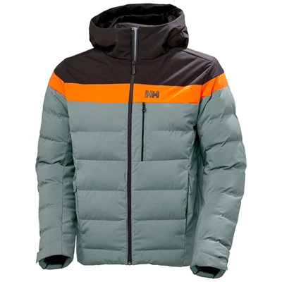 Pánské Lyžařské Bundy Helly Hansen Bossanova Puffy Šedé | YVXGS-0896