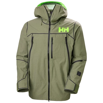 Pánské Lyžařské Bundy Helly Hansen Elevation 3.0 Zelene | UHTOE-9813