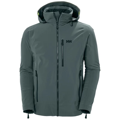 Pánské Lyžařské Bundy Helly Hansen Icon 5.0 Šedé | NOHRC-6730