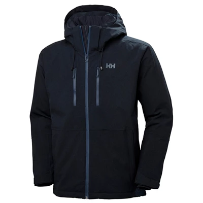 Pánské Lyžařské Bundy Helly Hansen Juniper 3.0 Tmavě Blankyt | ZEPKS-9268