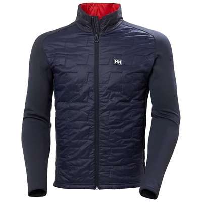 Pánské Lyžařské Bundy Helly Hansen Lifaloft Hybrid Tmavě Blankyt | IDXKT-5130