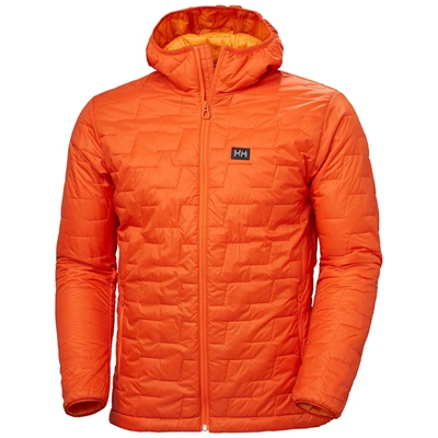 Pánské Lyžařské Bundy Helly Hansen Lifaloft Insulated S Kapucí Oranžové | MGWZN-6730