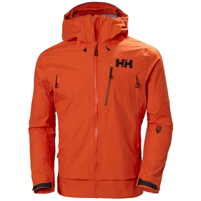 Pánské Lyžařské Bundy Helly Hansen Odin 9 Worlds 2.0 Červené | TENLD-1957