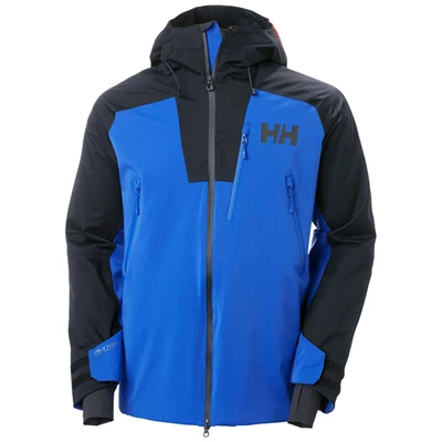 Pánské Lyžařské Bundy Helly Hansen Powder Blankyt | BJGIO-0512