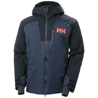 Pánské Lyžařské Bundy Helly Hansen Powder Šedé | CSOPD-8479