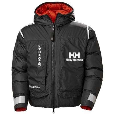 Pánské Neformální Bundy Helly Hansen Hh Arc Reversible Puffer Černé | JEHXR-4780