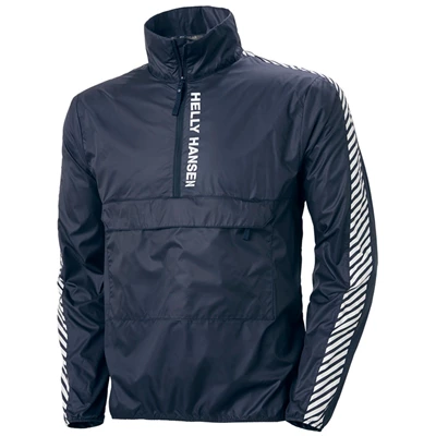 Pánské Neformální Bundy Helly Hansen Vector Packable Vítr Anorak Tmavě Blankyt | SYZLW-0984