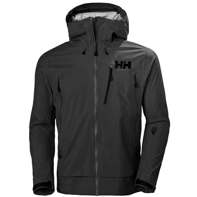 Pánské Skořápkové Bundy Helly Hansen Odin 9 Worlds 2.0 Černé | AHFIM-5490