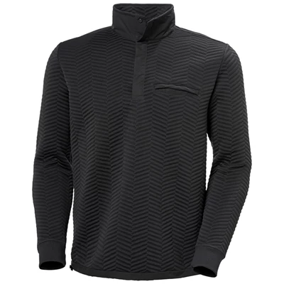 Pánské Svetry Helly Hansen Lillo Snap Pullover Šedé | WJUVP-7125