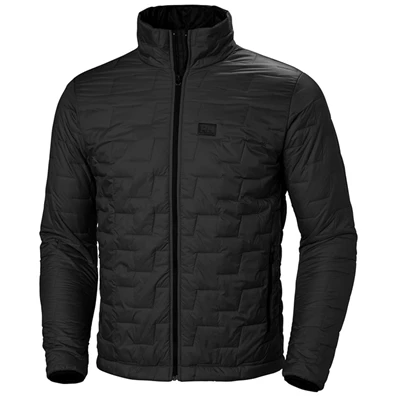 Pánské Turistické Bundy Helly Hansen Lifaloft Černé | FAVYB-0598