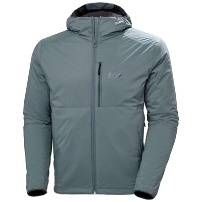 Pánské Turistické Bundy Helly Hansen Odin Stretch S Kapucí Light Šedé | CTYSP-1527