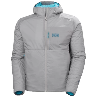 Pánské Turistické Bundy Helly Hansen Odin Stretch S Kapucí Šedé | GQSOI-1846