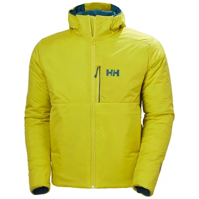 Pánské Turistické Bundy Helly Hansen Odin Stretch S Kapucí Olivy Zelené | YSLKJ-1273