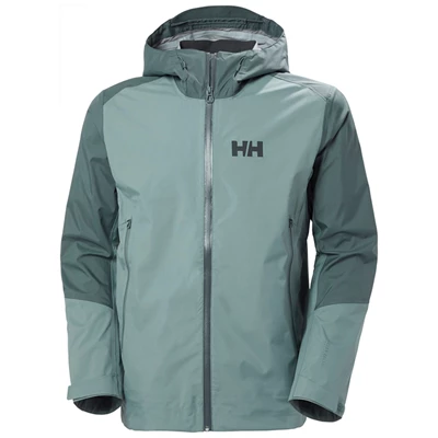 Pánské Turistické Bundy Helly Hansen Verglas 3l 2.0 Blankyt / Šedé | KWTUE-9756