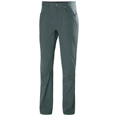 Pánské Turistické Kalhoty Helly Hansen Holmen 5 Pocket Šedé | JHSLC-6509