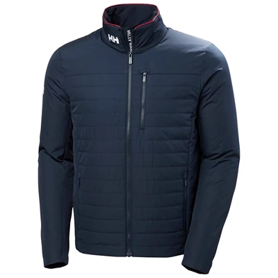 Pánské Zateplené Bundy Helly Hansen Crew 2.0 Tmavě Blankyt | KQHOE-4087